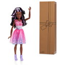 商品情報 商品名バービー バービー人形 Barbie 28-Inch Best Fashion Friend Star Power Doll and Accessories, Dark Brown Hair, Kids Toys for Ages 3 Up by Just Playバービー バービー人形 商品名（英語）Barbie 28-Inch Best Fashion Friend Star Power Doll and Accessories, Dark Brown Hair, Kids Toys for Ages 3 Up by Just Play 商品名（翻訳）バービー28インチベストファッションフレンドスターパワー人形とアクセサリー、ダークブラウンの髪、3歳からの子供のおもちゃ、ギフトとプレゼント by ジャストプレイ 型番63603 海外サイズ28 inch ブランドBarbie 商品説明（自動翻訳）バービー28インチ・ベスト・ファッション・フレンド人形は、ファッショニスタの園児たちにぴったりのサイズ。身長2フィート以上のバービーは、これまでになく美しくスタイリッシュに見えます！腕、手首、肘には関節があり、子供たちは美しいポーズを作る楽しみをたくさん味わうことができます。取り外し可能なピンク、パープル、ブルーの星柄のドレスに、パープルのブーティ。パープルの筋が入ったダークブラウンのロングヘアは、ソフトなカールで背中に流れ落ちますが、派手なアップスタイル、三つ編み、ローポニーテールにもアレンジできます。とても魅力的なバービーは、小さなお子様のおままごとやヘアスタイリングの夢を叶えてくれることでしょう。彼女の衣装は他の28インチのバービーファッションフレンド人形と交換可能。複数のバービー人形を集めて、着せ替えやおままごとを最大限に楽しみましょう（各人形は別売りです）。バービー人形とアクセサリーは、3歳以上のファッションファンへの素敵なホリデーギフトになります。 関連キーワードバービー,バービー人形このようなギフトシーンにオススメです。プレゼント お誕生日 クリスマスプレゼント バレンタインデー ホワイトデー 贈り物