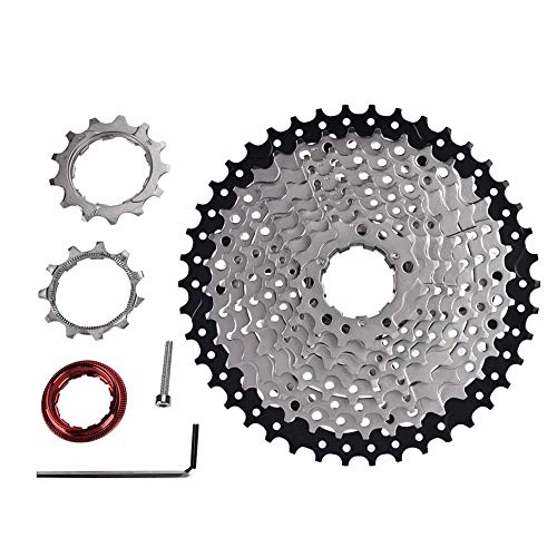 ץå ե꡼ۥ  ѡ ž VGEBY Bike Cassette, Bicycle Freewheel 10 Speed Mountain Bike Sprocket 11-42T Wide Ratio Cassette with Wrench and Screw Bicycles and Spare Parts Bike Cassetץå ե꡼ۥ  ѡ ž