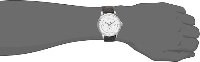 【当店1年保証】ティソTissotMen'sT0636371603700StainlessSteelWatchWithBrownBand