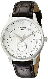 【当店1年保証】ティソTissotMen'sT0636371603700StainlessSteelWatchWithBrownBand