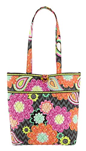 Fubh[ xubh[ AJ t_B}CA~ { 10449-163 Vera Bradley Tote (Ziggy Zinnia)Fubh[ xubh[ AJ t_B}CA~ { 10449-163