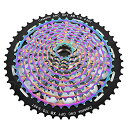 スプロケット フリーホイール ギア パーツ 自転車 Colorful Bike Flywheel 11S und 12S Speed,9-50T Ultralight Bicycle Card Type Flywheel Bike High-Strength Steel Accessories for Mountain Road Bike,11Speed 9-5スプロケット フリーホイール ギア パーツ 自転車