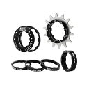 スプロケット フリーホイール ギア パーツ 自転車 Bibike Single Speed Conversion Kit 13T/14T/15T/16T/17T...