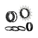 スプロケット フリーホイール ギア パーツ 自転車 Bibike Single Speed Conversion Kit 13T/14T/15T/16T/17T...
