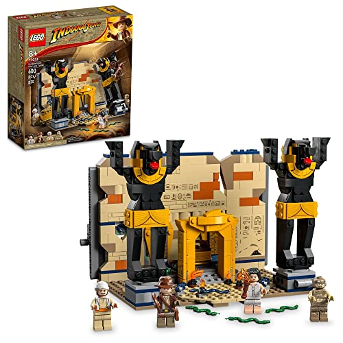 レゴ LEGO Indiana Jones Escape from The Lost Tomb 77013 Building Toy, Featuring a Mummy and an Indiana Jones Minifigure from Raiders of The Lost Ark Movie, Gift Idea for Kids Ages 8+レゴ