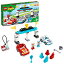 レゴ LEGO 10947 DUPLO Town Race Cars Toy for Toddlers 2+ Years Old, Push and Go Racer Vehicles Set for Preschool Kidsレゴ