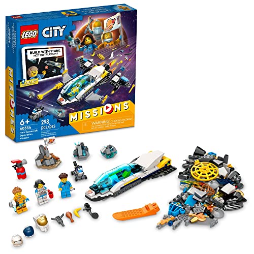 レゴ Lego City Mars Spacecraft Exploration Missions 60354 Interactive Digital Building Toy Set - with Astronaut Minifigures and Spaceship, Traverse The Stars, Great Gift for Kids, Boys, and Girls Ages 6 レゴ