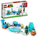 レゴ LEGO Super Mario Ice Mario Suit and Frozen World Expansion Set 71415, Collectible Buildable Game with Figure Costume Plus Cooligan and Goomba Enemy Figuresレゴ