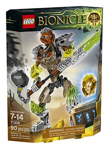 S LEGO Bionicle Pohatu Uniter of Stone Building Kit (90 Piece)S