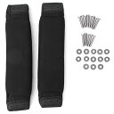 サーフィン リーシュコード マリンスポーツ Black Kiteboard Footstraps, Windsurf Foot Strap Surf Board...