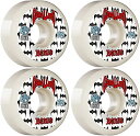 ウィール タイヤ スケボー スケートボード 海外モデル BONES WHEELS PRO SPF Skateboard Wheels Caballero Bats 60mm P5 Sidecut 84B 4..