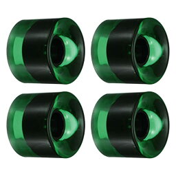 ウィール タイヤ スケボー スケートボード 海外モデル PATIKIL 60mm Longboard Wheels, 4 Pack Skateboard Wheel Street Wheels for Skateboards Cruiser Wheels Replacement 78A, Clear Greenウィール タイヤ スケボー スケートボード 海外モデル