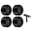 ウィール タイヤ スケボー スケートボード 海外モデル PATIKIL 54mm Skateboard Wheel and Bearings Set ABEC-...