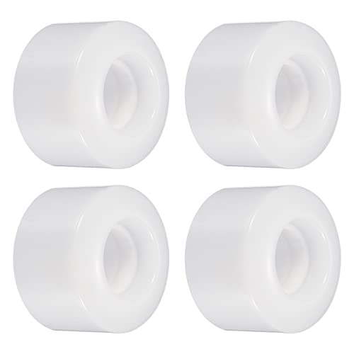   ܡ ȥܡ ǥ PATIKIL 55mm Skateboard Wheel, 4 Pack Street Wheels for Skateboards Cruiser Wheel Replacement 80A, White  ܡ ȥܡ ǥ