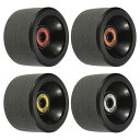   ܡ ȥܡ ǥ PATIKIL 65mm 78A Longboard Wheels with ABEC-11 Bearings, 4 Pack Soft Cruiser Wheels Street Wheels for Skateboards Skateboard Wheel PU Frosted, Black  ܡ ȥܡ ǥ