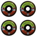 ウィール タイヤ スケボー スケートボード 海外モデル Darkroom Triclops Skateboard Wheels Night Riders 55m...