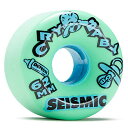 ウィール タイヤ スケボー スケートボード 海外モデル Seismic Crybaby Mint 80a Longboard Wheels - Mint - 62mm-1ウィール タイヤ スケボー スケートボード 海外モデル