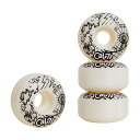 ウィール タイヤ スケボー スケートボード 海外モデル Cal 7 53mm Ice Cream and Taco Skateboard Wheels (Whi...