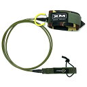 サーフィン リーシュコード マリンスポーツ XM SURF River Power-Clip Surfboard Leash Knee/Calf, Detach...