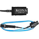 サーフィン リーシュコード マリンスポーツ KONA SURF CO. Premium Straight Comp Surfboard Leash Leg Ro...