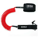 サーフィン リーシュコード マリンスポーツ XM Stand-UP Paddle (SUP) 6ft-12ft Leash, Regular Cord Thic...