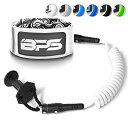 サーフィン リーシュコード マリンスポーツ BPS 'PRO' Bodyboard Coiled Arm Leash with Leash Plug for B...
