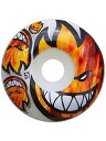 ウィール タイヤ スケボー スケートボード 海外モデル SPITFIRE BURN POSSE WHEELS 57mm WHITE (SET OF 4)ウィール...