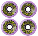 ウィール タイヤ スケボー スケートボード 海外モデル SANTA CRUZ Slime Balls OG Slime Skateboard Wheels 66...