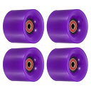 ウィール タイヤ スケボー スケートボード 海外モデル PATIKIL 60mm Longboard Wheels with Bearings ABEC-9, ...