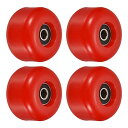 ウィール タイヤ スケボー スケートボード 海外モデル PATIKIL 54mm Skateboard Wheel with Bearings ABEC-9, ...