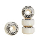 ウィール タイヤ スケボー スケートボード 海外モデル Cal 7 53mm Ice Cream and Taco Skateboard Wheels (Whi...