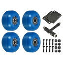 ウィール タイヤ スケボー スケートボード 海外モデル PATIKIL 52mm Skateboard Wheels and Bearings Set, 4 P...
