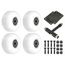 ウィール タイヤ スケボー スケートボード 海外モデル PATIKIL 52mm Skateboard Wheels and Bearings Set, 4 P...
