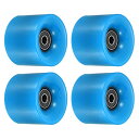 EB[ ^C XP{[ XP[g{[h COf PATIKIL 60mm Longboard Wheels with Bearings ABEC-9, 4 Pack Street Wheels for Skateboards Cruiser Wheel Replacement 80A, Black BlueEB[ ^C XP{[ XP[g{[h COf