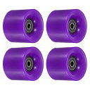 ウィール タイヤ スケボー スケートボード 海外モデル PATIKIL 60mm Longboard Wheels with Bearings ABEC-9, ...
