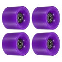 EB[ ^C XP{[ XP[g{[h COf PATIKIL 60mm Longboard Wheels with Bearings ABEC-9, 4 Pack Street Wheels for Skateboards Cruiser Wheel Replacement 80A, Purple BlackEB[ ^C XP{[ XP[g{[h COf