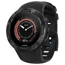 スント 腕時計（メンズ） 腕時計 スント アウトドア メンズ アウトドアウォッチ特集 Suunto 5 Lightweight and Compact GPS Sports Watch with 24/7 Activity Tracking and Wrist-Based Heart Rate, All Black, One Size, Strap腕時計 スント アウトドア メンズ アウトドアウォッチ特集