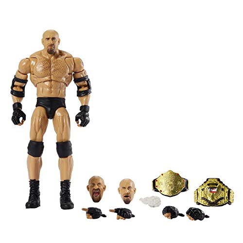 WWE フィギュア アメリカ直輸入 人形 プロレス Mattel WWE Goldberg Ultimate Edition Fan TakeOver Action Figure with Articulation, Life-like Detail & Accessories, 6-inchWWE フィギュア アメリカ直輸入 人形 プロレス