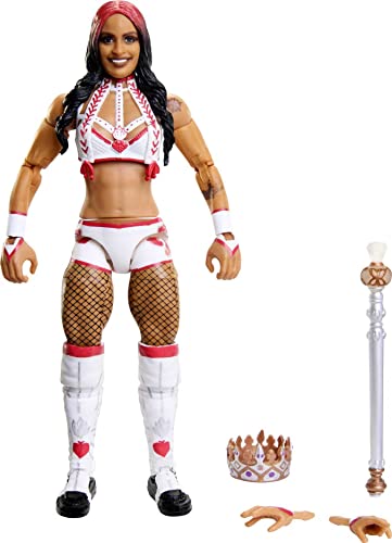 WWE フィギュア アメリカ直輸入 人形 プロレス Mattel WWE Queen Zelina Elite Collection Action Figure, Deluxe Articulation & Life-like Detail with Iconic Accessories, 6-inchWWE フィギュア アメリカ直輸入 人形 プロレス