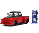 ジャダトイズ ミニカー ダイキャスト アメリカ Jada Toys Just Trucks 1:24 1956 Ford F-100 Pickup Truck ...