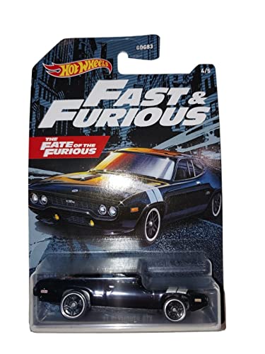 ホットウィール マテル ミニカー ホットウイール DieCast Hot Wheels Fast Furious 039 71 Plymouth GTX, The Fate of The Furious 4/5 (Black)ホットウィール マテル ミニカー ホットウイール