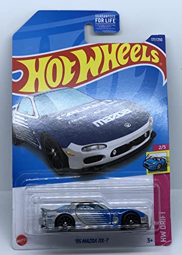 ホットウィール マテル ミニカー ホットウイール Hot Wheels 2022 - '95 Mazda RX-7 - Silver/Blue - Falken - HW Drift 2/5 - 177/250ホットウィール マテル ミニカー ホットウイール