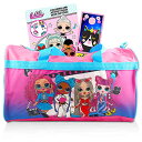 エルオーエルサプライズ 人形 ドール LOL Surprise Duffle Bag Set For Girls, Kids ~ 3 Pc Bundle With LOL Surprise Luggage Carry On Suitcase Bag, LOL Coloring Book, and Cat Door Hanger LOL Dolls Travel Activity Setエルオーエルサプライズ 人形 ドール