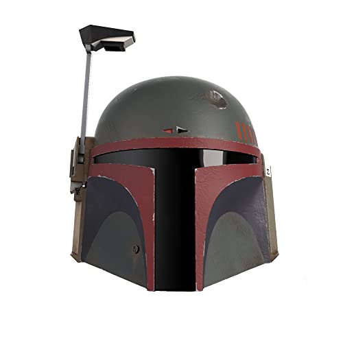 star wars スターウォーズ ディズニー STAR WARS The Black Series Boba Fett (Re-Armored) Premium Electronic Helmet, The Mandalorian Roleplay Collectible for Kids Ages 14 and Upstar wars スターウォーズ ディズニー