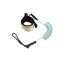 リーシュコード スタンドアップパドルボード マリンスポーツ サップボード SUPボード Surfboard Leash, Coiled Sup Leash Le...
