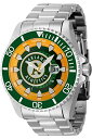 rv CBN^ CrN^ Y Invicta Men's 43473 MLB Oakland Athletics Quartz Green, Yellow, Silver, White Dial Watchrv CBN^ CrN^ Y