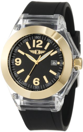 腕時計 インヴィクタ インビクタ レディース I by Invicta Women's IBI-10068-006 Gold-Tone Watch with Clear Plastic Case腕時計 インヴィクタ インビクタ レディース