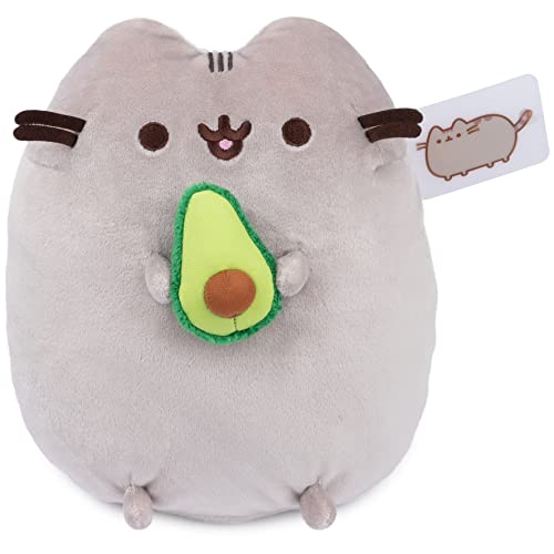 ガンド GUND ぬいぐるみ リアル お世話 GUND Pusheen Snackable Avocado Plush, Stuffed Animal for Ages 8 and Up, 9.5”, Grayガンド GUND ぬいぐるみ リアル お世話