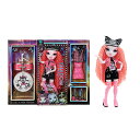 レインボーハイ Rainbow High おもちゃ フィギュア 人形 Rainbow High Vision and Neon Shadow-Mara Pinkett (Neon Pink) Fashion Doll. 2 Designer Outfits to Mix Match with Rock Band Accessories PLAYSET,レインボーハイ Rainbow High おもちゃ フィギュア 人形