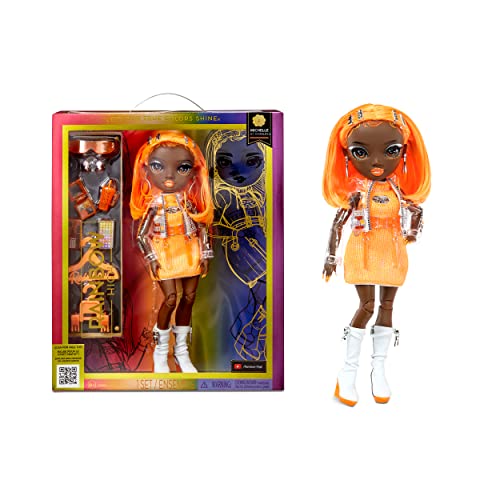 レインボーハイ Rainbow High おもちゃ フィギュア 人形 Rainbow High Michelle- Orange Fashion Doll. Fashionable Outfit & 10+ Colorful Play Accessories. Great Gift for Kids 4-12 Years Old and Collectorレインボーハイ Rainbow High おもちゃ フィギュア 人形